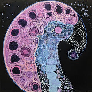 Cosmic Cellular Dance H2N9P4 55