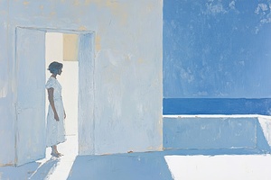 Azure Reverie By The Sea H2N9P4 57