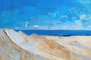 Azure Seascape Study H92N5Z 49
