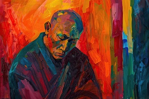 Contemplative Monk Y8N4C2 51