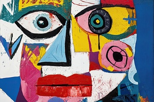 Abstract Visage 2P3H9N 57