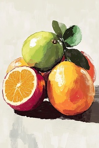 Citrus Still Life N59H2J 45