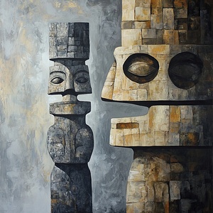 Ancient Whispers Tiki Gods 7P3HN 62