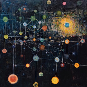 Cosmic Web Connections 78HNP3 55