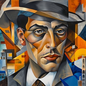 Fragmented Person: Juan Gris