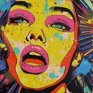 Vibrant Gaze