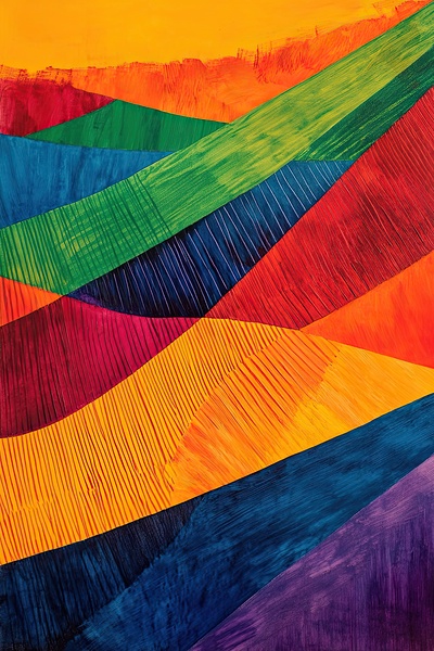 Chromatic Strata 7P3H9N 60 by Abstract Rebellion