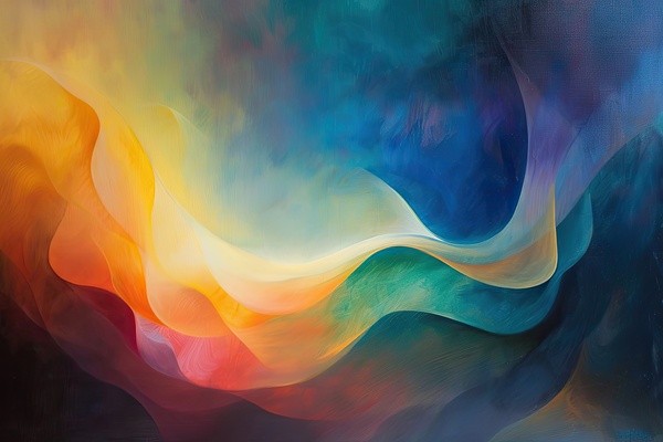 Chromatic Rhapsody Flow H3N5P2 55 Print