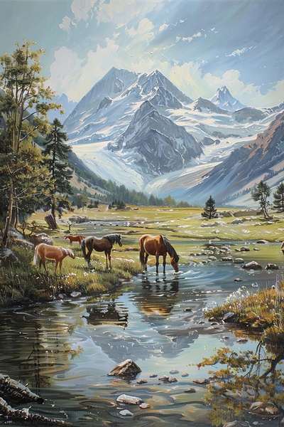 Alpine Equines 7H29NP 47 by Abstract Rebellion