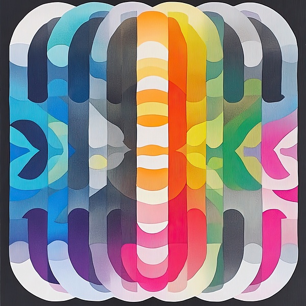 Chromatic Rhythm Flow 2H9PNZ 60 by Abstract Rebellion