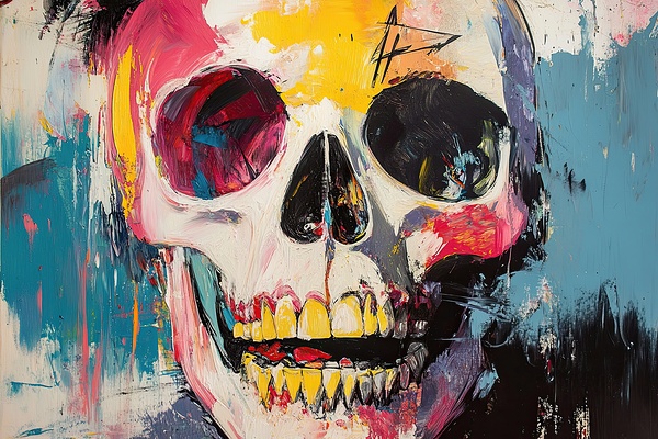Chromatic Skull VZ98PJ 62 by Abstract Rebellion