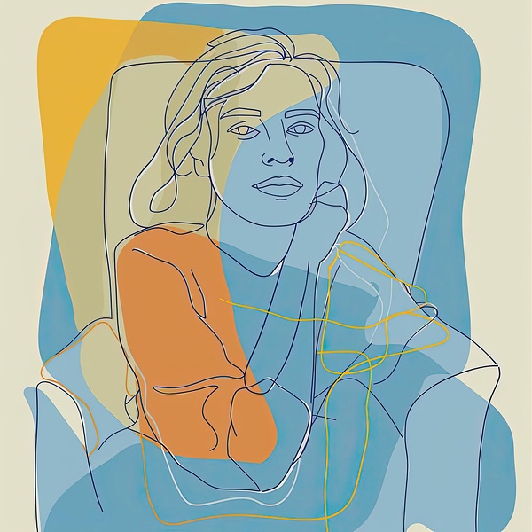 Contemplative Pose 7H9N2Z 49 by Abstract Rebellion