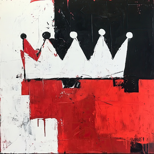 Crimson Crown Divide 92HKP3 55 by Abstract Rebellion