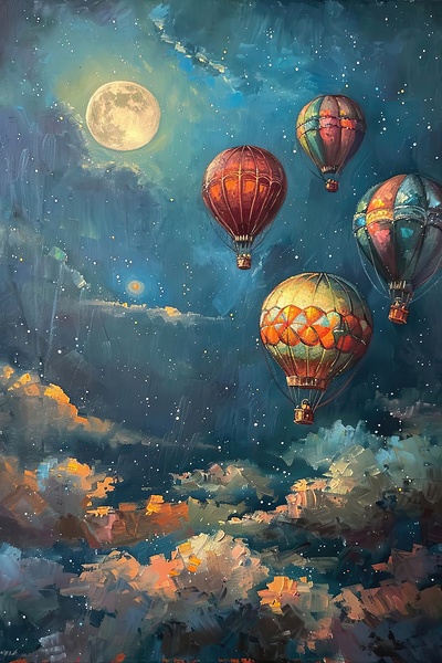 Celestial Voyage 7H29P4 45 Print