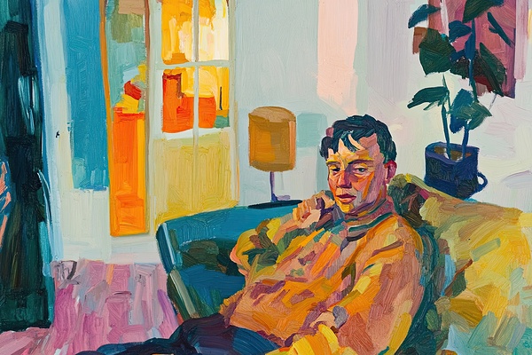 Contemplative Pose 7H9N2P 60 by Abstract Rebellion