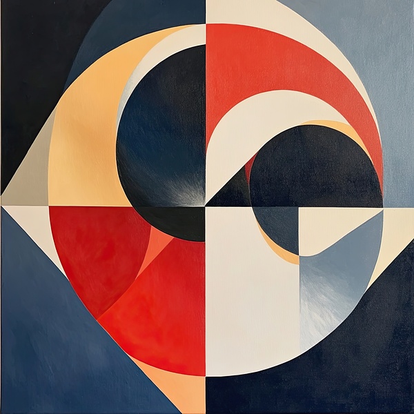 Circular Interplay XV92H8 58 Print