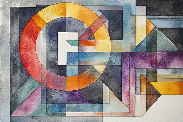 Chromatic Interplay 5Z8N9H 48 Print