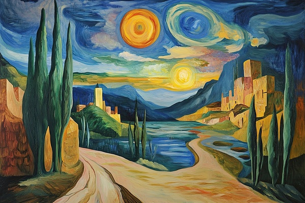 Celestial River Passage Z92HNP 60 Print