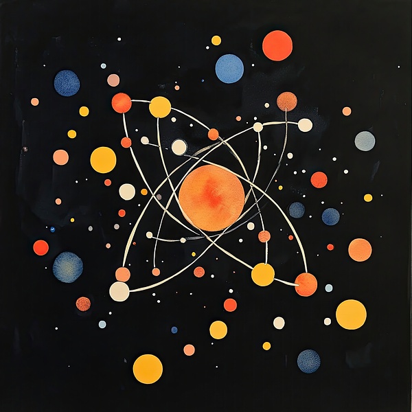 Atomic Dance Across Void 7P3H2N 49 by Abstract Rebellion