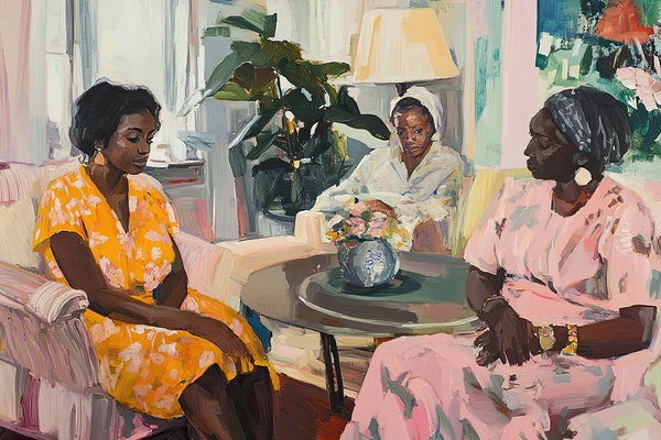 Afternoon Conversation 7P3H2N 50 by Abstract Rebellion