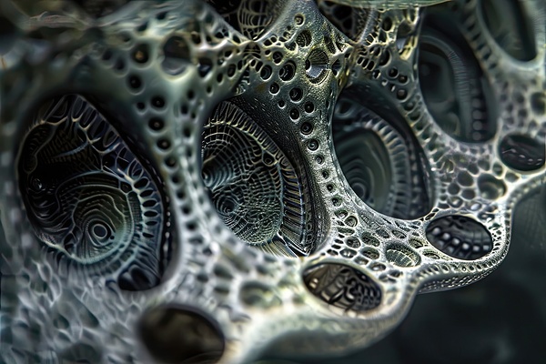 Biomechanical Lattice 7H29P4 45 by Abstract Rebellion
