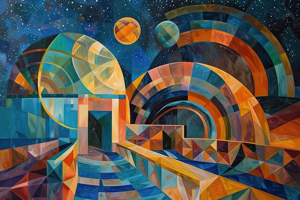 Celestial Observatory 92D3H5 65 by Abstract Rebellion