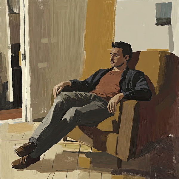 Contemplative Pose 7H9N2P 48 by Abstract Rebellion
