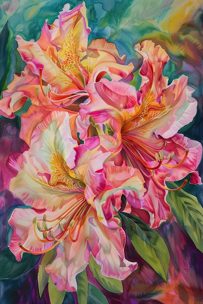 Azalea Reverie 7H29P4 48 by Abstract Rebellion