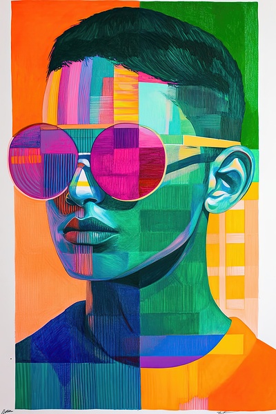 Chromatic Visage K8E592 58 by Abstract Rebellion
