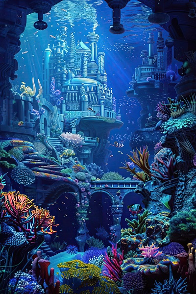 Atlantis Reef 7H29P4 49 by Abstract Rebellion