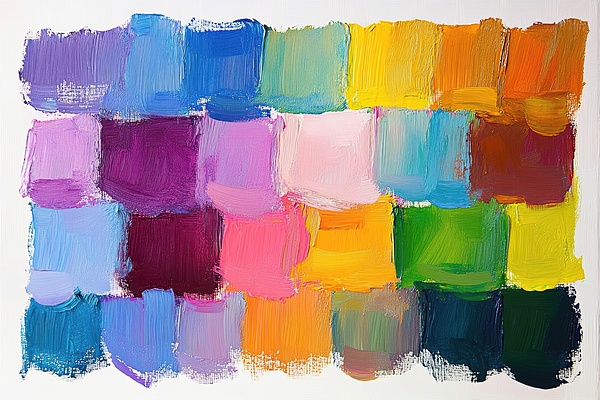 Chromatic Harmony Study 29HBNP 45 Print