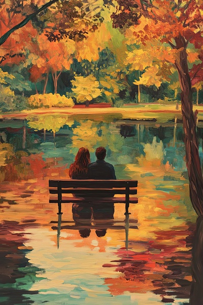 Autumn Reflections JH293N 47 Print