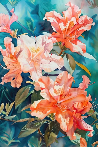 Azalea Reverie 7H29P4 45 by Abstract Rebellion