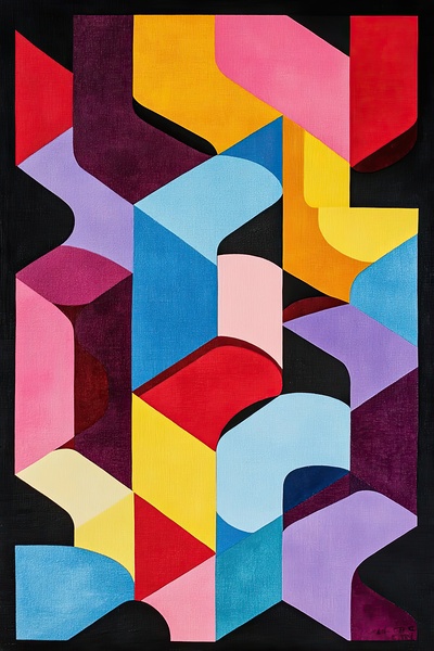 Chromatic Tessellation H9P4N2 64 by Abstract Rebellion