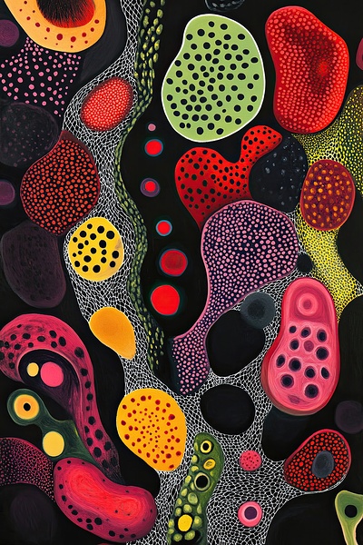 Cellular Dreams Y59H2N 55 Print