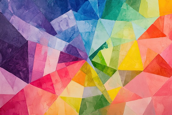 Chromatic Tessellation H9P4N2 60 by Abstract Rebellion