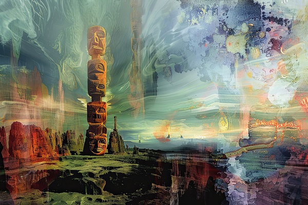 Ancient Whispers 7H29P4 45 by Abstract Rebellion