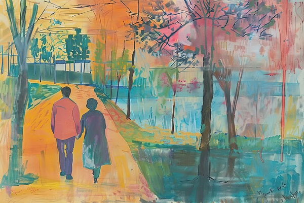 Autumnal Stroll 7H29P4 45 by Abstract Rebellion