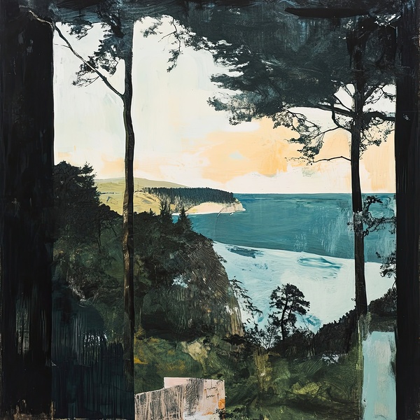 Coastal Reverie NZ7P3H 60 Print