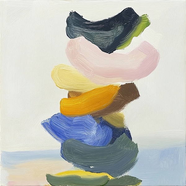 Balanced Brushstrokes 7P9H2N 47 by Abstract Rebellion