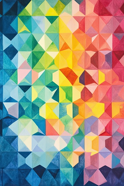 Chromatic Tessellation K8Z5P2 55 by Abstract Rebellion