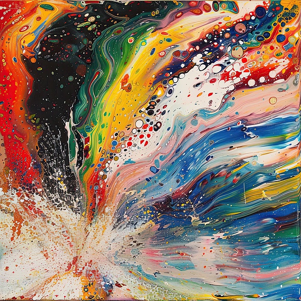 Cosmic Bloom Explosion H29P3J 57 by Abstract Rebellion