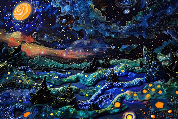 Celestial Nocturne H92N3Z 65 by Abstract Rebellion
