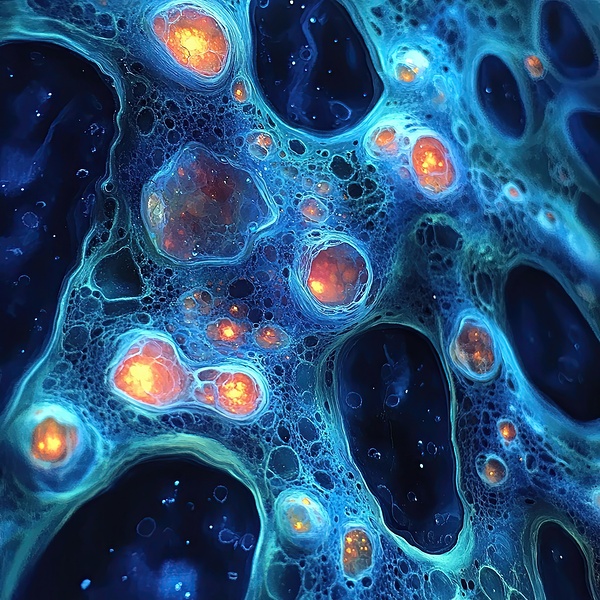 Cellular Cosmos 42H9N3 55 by Abstract Rebellion