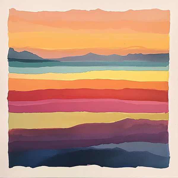 Chromatic Horizons 7P3D2H 53 Print