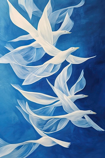 Azure Ascension Of Spirits J53H9N 57 Print