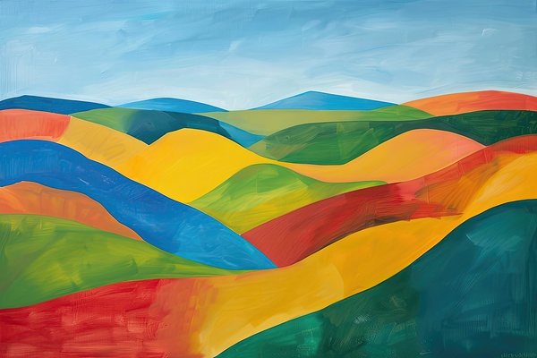 Chromatic Hills 7892B 48 by Abstract Rebellion