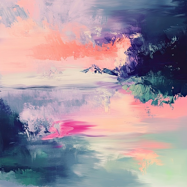 Chromatic Horizon Breeze Y92N5 63 Print