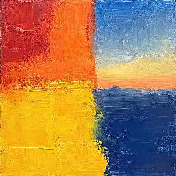 Chromatic Horizon H3N9P2 50 Print