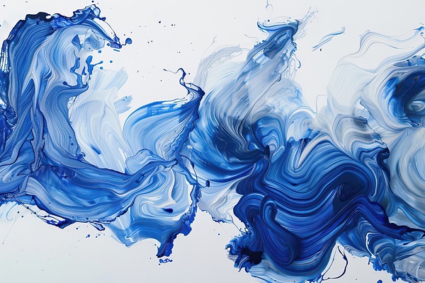 Azure Currents Flow H29PN 48 by Abstract Rebellion
